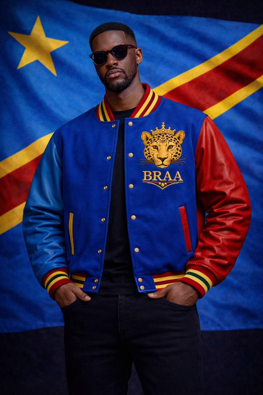 Veste BRAA Royal Lion – Collection Prestige Congo