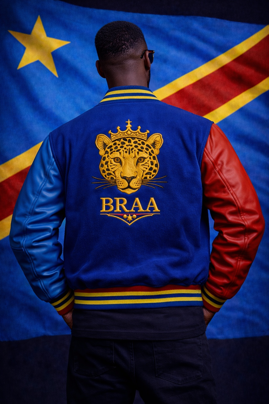 Veste BRAA Royal Lion – Collection Prestige Congo