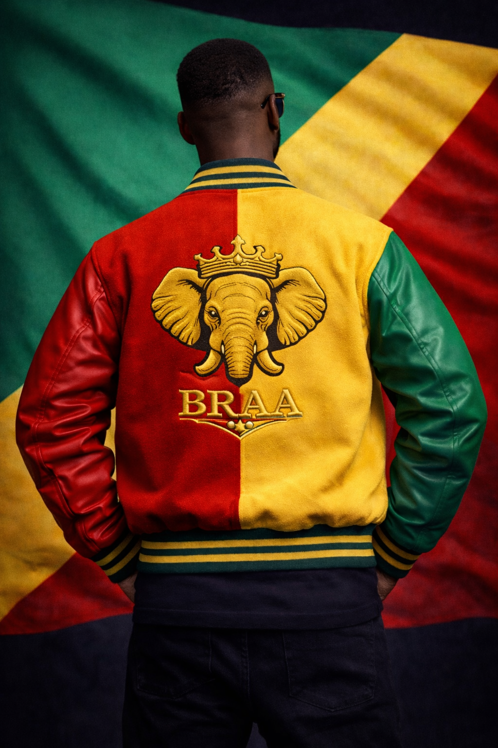 Veste BRAA Royal Lion – Collection Prestige Congo