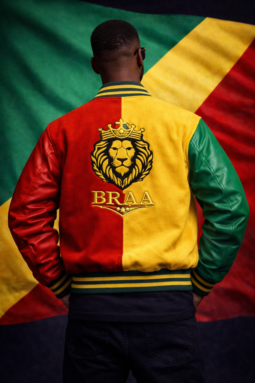 Veste BRAA Royal Lion – Collection Prestige Congo