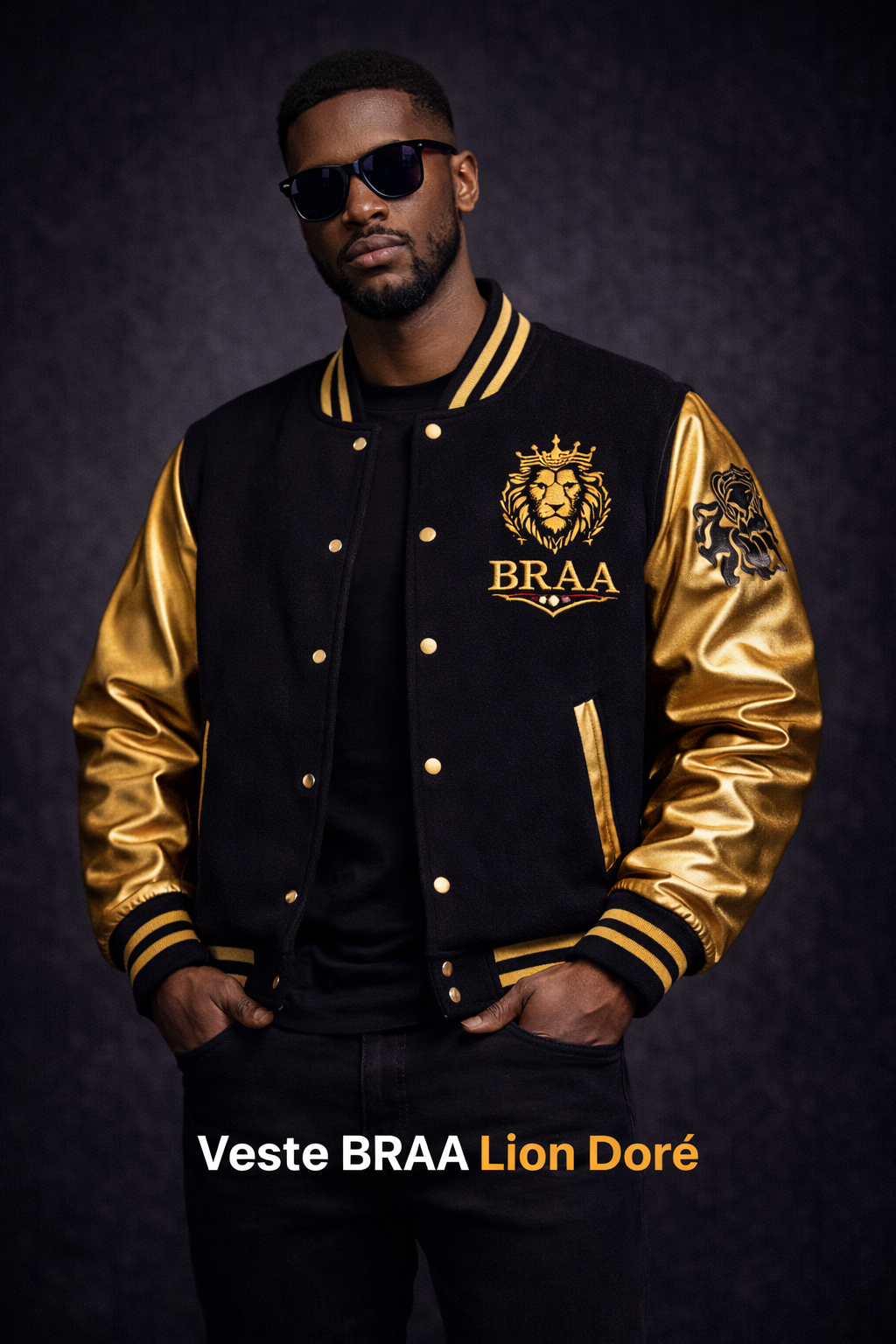 Veste BRAA Royal Lion – Collection Prestige Congo