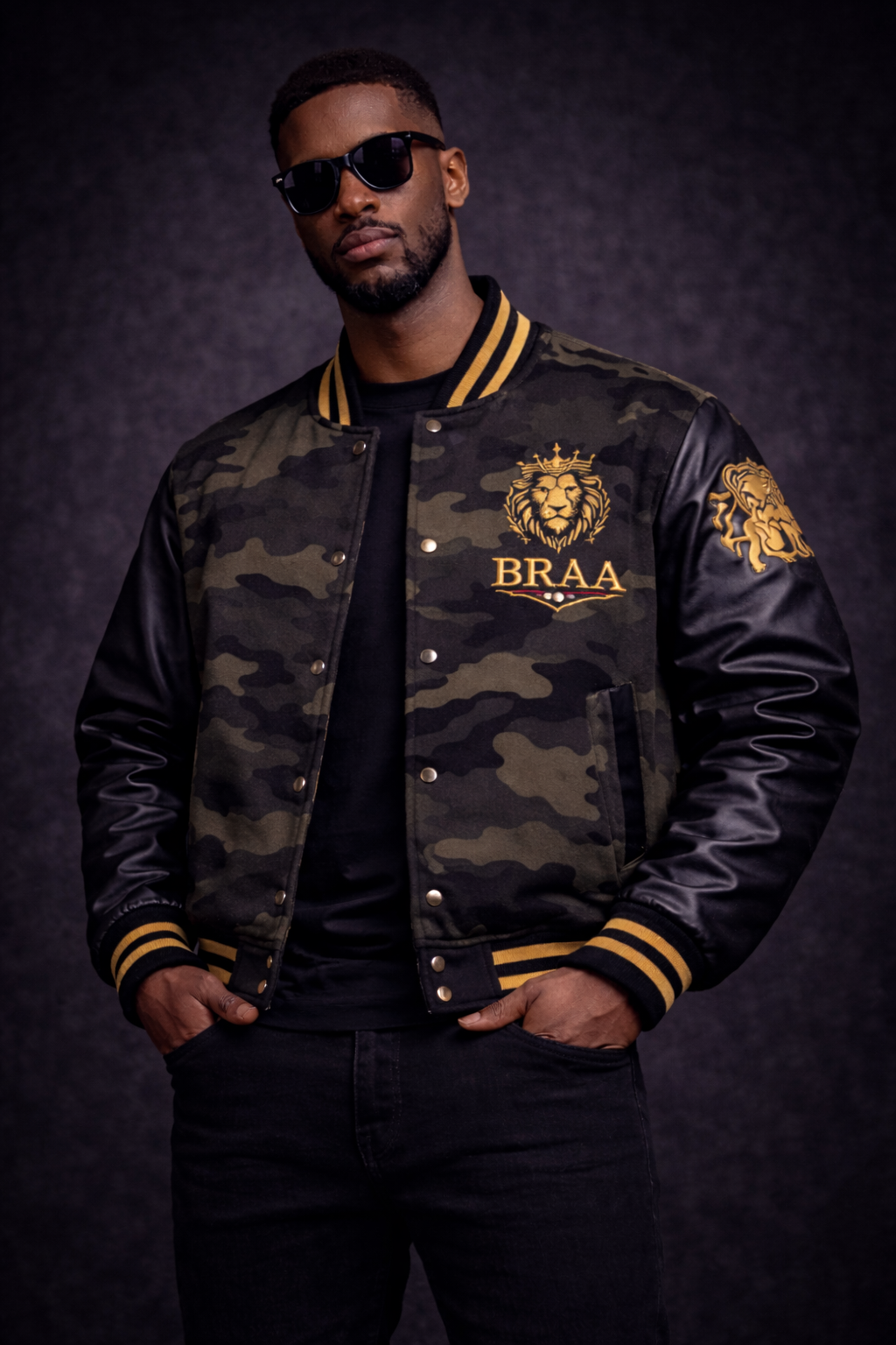 Veste BRAA Royal Lion – Collection Prestige Congo